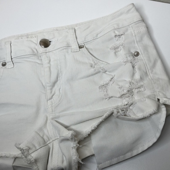American Eagle Shortie Shorts Super Super Stretch - Picture 1 of 14